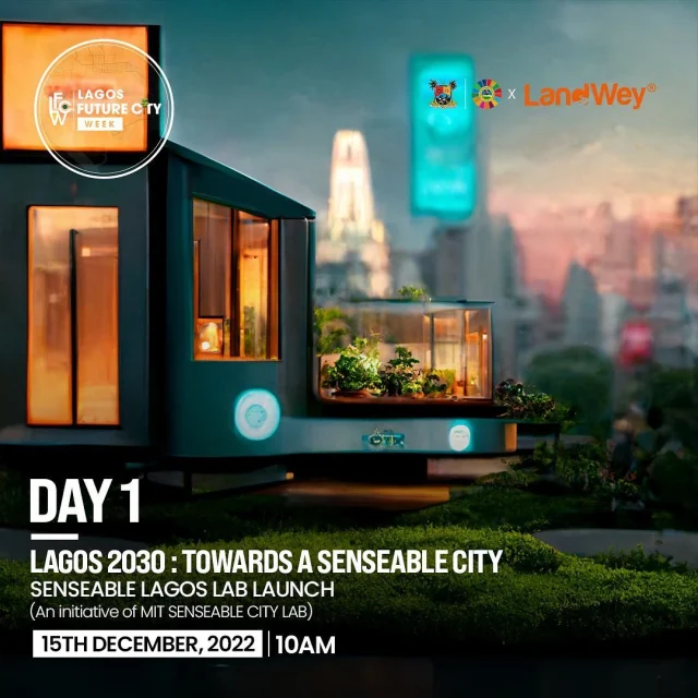 SCL is delighted to announce the SENSEABLE LAGOS LAB—a new satellite Lab in Africa's leading megacity with supporter @landwey.ng + the Lagos State Government—to be launched by the Executive Governor of Lagos State @jidesanwoolu on 12.15.22 at Isimi Lagos Tech Valley, Epe.  #senseablecitylab #senseablelagoslab #lagos #landwey #urbanplanning #annoucement @mitpics @mitdusp @mitsap @mitpress