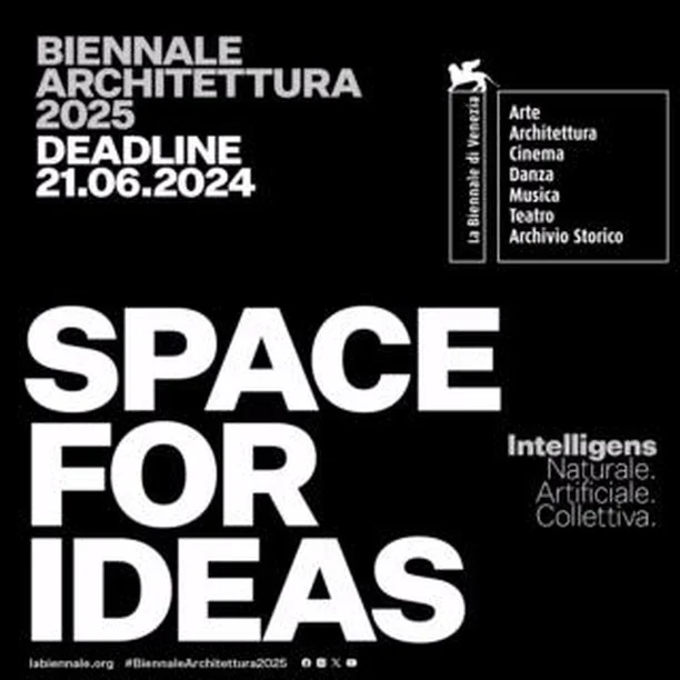 𝗕𝗲 𝗽𝗮𝗿𝘁 𝗼𝗳 𝘁𝗵𝗲 𝗰𝗵𝗮𝗻𝗴𝗲  For the first time, practitioners, scientists, scholars, activists, architects and non-architects are encouraged to submit their ideas for the #BiennaleArchitettura2025 #IntelliGens (deadline: 21 June 2024).  “Every proposal, no matter how audacious, is worthy of consideration in the face of today’s defining challenges”, says Carlo. That’s why every one of them will be evaluated by the Curator for possible inclusion in the 19th International Architecture Exhibition – @labiennale (#Venice, 10 May > 23 November 2025) or the broader curatorial program.  Read more → www.labiennale.org - LINK IN BIO  #BiennaleArchitettura2025 #IntelliGens #CarloRatti #LaBiennaleDiVenezia #BiennaleArchitettura